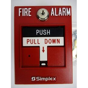 Simplex 4099-9006 - ADDRESSABLE Manual IDNET Pull Station (New)