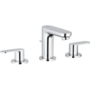 GROHE 2019900A Eurosmart Cosmopolitan, 8-inch Widespread 2-Handle S-Size Bathroom Faucet 1.2 GPM, Chrome