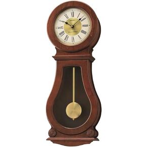 Seiko Circular & Classic Wall Clock with Pendulum and Chime
