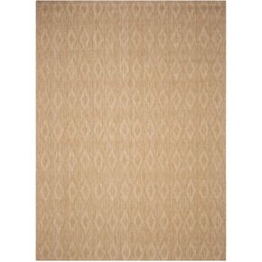 SAFAVIEH Courtyard Collection 8' x 10' Natural / Natural CY8522 Indoor/-Outdoor-Waterproof Easy-Cleaning Patio Backyard Mudroom Area-Rug