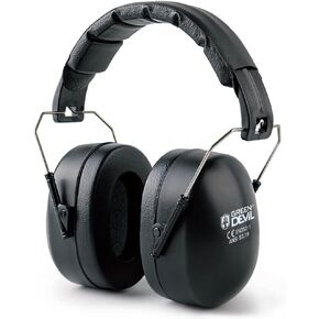 GREEN DEVIL Hearing Protection Noise Cancelling Ear Muffs NRR 28dB Ear Protection For Shooting Gun Range Construction Adult