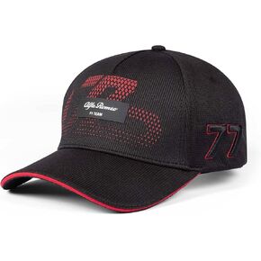 F1 2023 إصدار خاص من Valtteri Bottas #77 Team Hat باللون الأسود