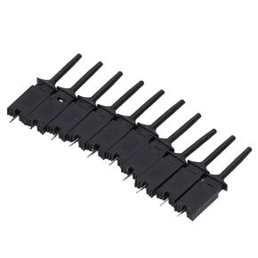 10Pcs Mini Grabber,Test Hook Clips SMD IC Mini Jumper Probe Test Hook Grabber Clips, for Logic Analyzer Electronic Experiment Multimeter