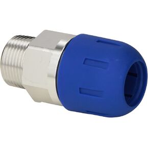 RAPIDAIR FASTPIPE F2218 Threaded Adapter Fitting, 1" Fastpipe x 1" Male NPT