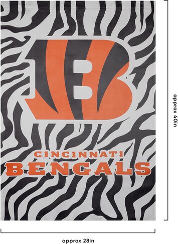 FOCO NFL للجنسين للبالغين، شعار الفريق مزدوج الجوانب، علم عمودي (40 بوصة × 28 بوصة) in Saudi Arabia