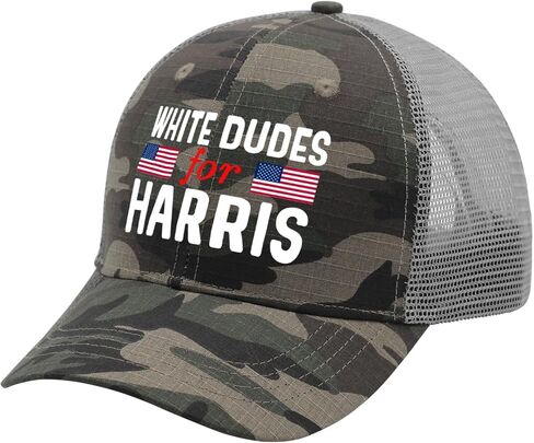Kamala Harris Hat Kamala Harris Hat Trucker Hat White Dudes for Harris Hat in Saudi Arabia