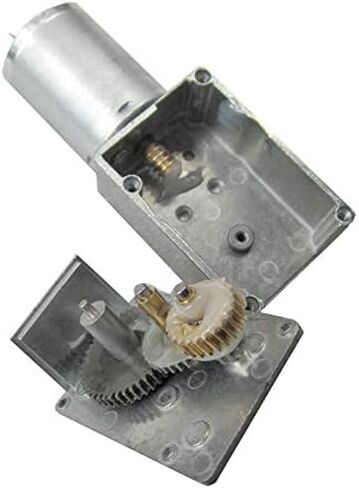 CHANCS محرك تخفيض السرعة 370WG 12V DC 0.6RPM DC دودة موتور تروس صلابة عالية محرك ثابت قوس in Kuwait