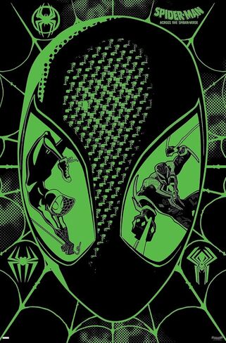 Trends International Glow - ملصق حائط Marvel Spider-Man: Across the Spider-Verse Glow-In-The-Dark in Saudi Arabia
