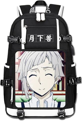 حقيبة ظهر Anime Bungo Stray Dogs حقيبة ظهر يومية حقيبة مدرسية حقيبة كتب in Kuwait