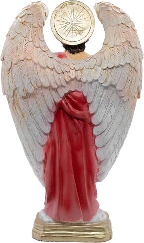 12" Archangel Metatron Indoor Statue | Religious Home Decoration | Metatron Holding The Sacred Geometrical Cube | Great Religious Gift for Housewarming and Graduation in Saudi Arabia