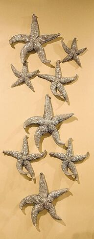 Howard Elliott Decorative Deep Starfish Figurine Hanging Wall Art, Small in Saudi Arabia