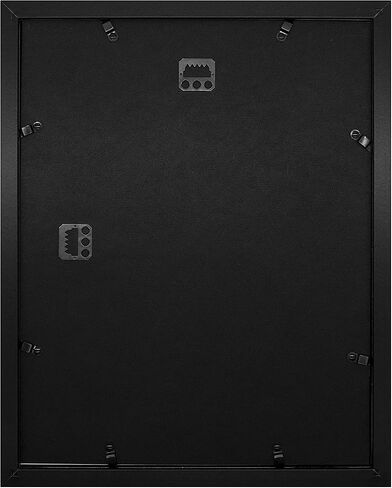 AUEAR 11x14 Picture Frames Set of 6, Matted to 8x10 or 11 by 14 without Mat, Gallery Wall Photo Frame with Glass, Vertical & Horizontal Display (6 Pack, Black) in Saudi Arabia