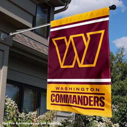 WinCraft Washington Commanders Double Sided Banner Flag in Saudi Arabia