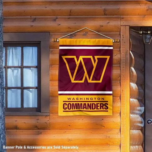 WinCraft Washington Commanders Double Sided Banner Flag in Saudi Arabia