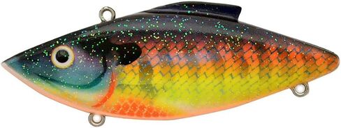 Bill Lewis Lures Lifelike Vibrations Rat-L-Trap Mini-Trap 1/4 OZ Lipless Crankbait Fishing Wobble Sinking Lure, NATURAL/ORANGE BELLY in Saudi Arabia