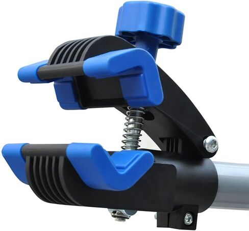 Yaheetech Bike Repair Stand Bicycle Workshop Stand Height Adjustable Bike Maintenance Rack w/ Tool Tray for Road & Mountain Bikes，Red/Blue in Kuwait