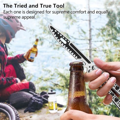 Multifunctional Tool with Hexagon Wrench Bottle Opener (Black) in Saudi Arabia