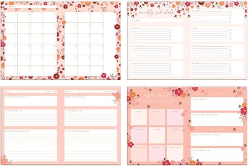 Lady Jayne Flower Market Undated Hardcover Planner (83290) in Saudi Arabia