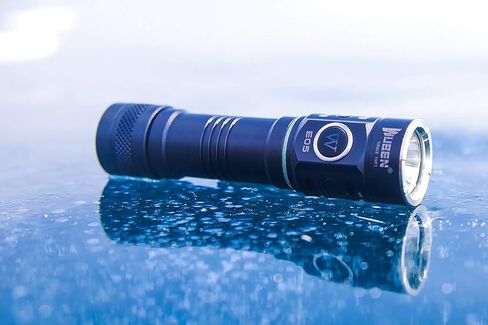 WUBEN E05 مصباح يدوي صغير قابل لإعادة الشحن، 900 لومن مصباح يدوي مغناطيسي فائق السطوع مع 6 أوضاع إضاءة، IP68 مصباح جيب مقاوم للماء للتخييم في الهواء الطلق في حالات الطوارئ الداخلية in Kuwait