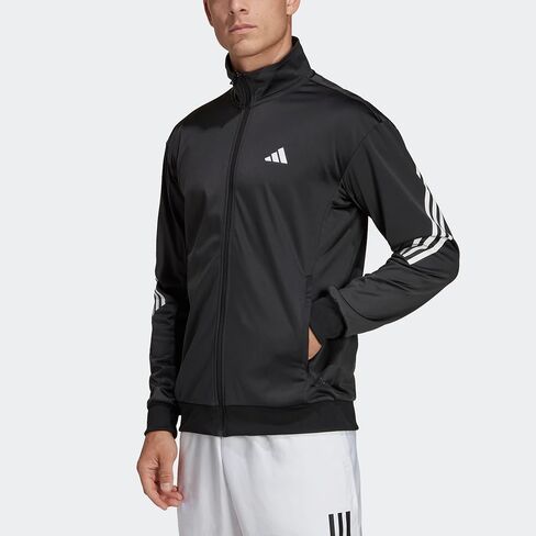 adidas Men's 3-Stripes Knit Tennis Jacket in Saudi Arabia