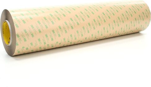 3M 468MP Adhesive Transfer Tape, 0.5" Width x 20yd Length (1 roll) in Saudi Arabia