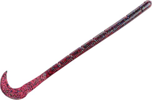 Strike King (RGTW10-809) Rage Thumper Worm 10 Fishing Lure, 809 - Tequila Sunrise with Orange Flake, 10", Rage Tail Design in Saudi Arabia