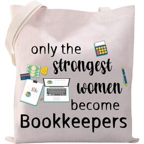 Bookkeeper Gifts for Women Bookkeeping Gifts Tote Bag Bookkeeper Appreciation Gifts Accounting Student Gifts