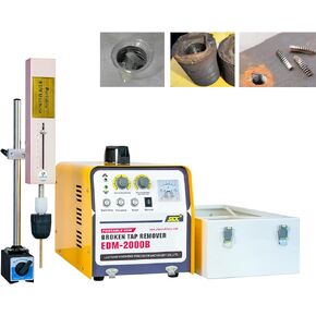 2000W broken tap remover portable EDM Machine tap buster Broken taps removal 5/64'' to 1-3/16'' broken drill, bolt,reamer.Depth setting for blind hole