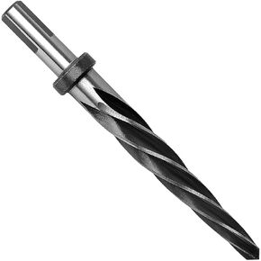 Optional M2 HSS Taper Chucking Reamer Set 4Pcs 3/8" 1/2" 5/8" 3/4", Single 1", 7/8", 7/16" for Aligning Existing Holes&Expanding Holes (3/8 inch)