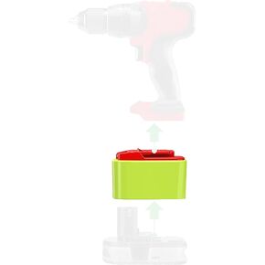 Adapter Upgarde for Bauer 20v Type Tools to Ryobi 18v Batteries, (Without Charging Function) - 1 Adapter Only…