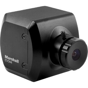 Marshall Electronics CV344 Compact Full HD Camera with CS/C Lens Mount, 1920x1080p at 60 fps, 3G/HD-SDI Output