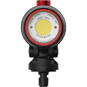 مجموعة إضاءة فيديو وصور تحت الماء من Sealife Sea Dragon 3000F Color Boost COB LED للتصوير الفوتوغرافي والفيديو تحت الماء للغوص تحت الماء والتصوير الفوتوغرافي والفيديو، والتقاط أفضل الألوان أثناء الغوص in Kuwait