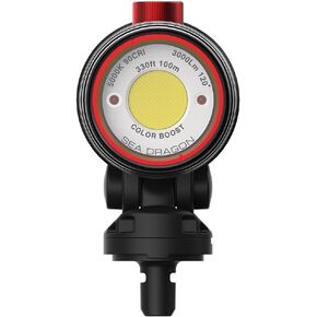 Sealife SL6811 Sea Dragon 3000 Color Boost COB LED Photo-Video Light Head for Underwater Photography & Video