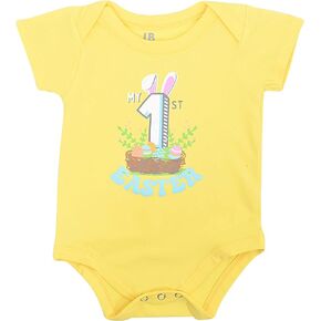 Unique Baby Boys Hip Hop Easter Bunny Layette