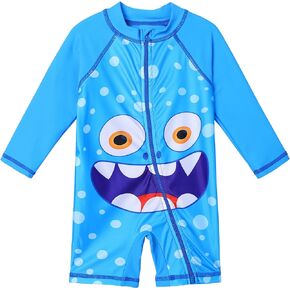 XFGIRLS Baby Boys Swimsuit Toddler Sunsuit UPF 50+ Sun Protection One Piece Beach