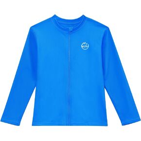Willit Boys Rash Guard Swim Shirt Long Sleeve Baby/Toddler Girls UPF 50+ Sun Protection Shirt Quick Dry