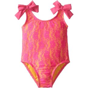 Sol Swim Baby Girls' Lace Mirage Swimsuit
