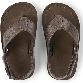 The Children's Place Baby Boys and Toddler Casual Flip Flops with Backstrap, Tan in Saudi Arabia