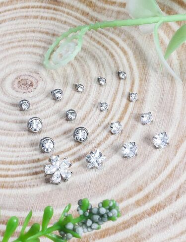 14G Grade 23 Titanium Dermal Piercing Jewelry Hypoallergenic Dermal Base and Tops Internally Threaded Clear CZ Top Dermals Piercings Jewelry for Women Men Top Size 2mm 3mm 4mm in Saudi Arabia