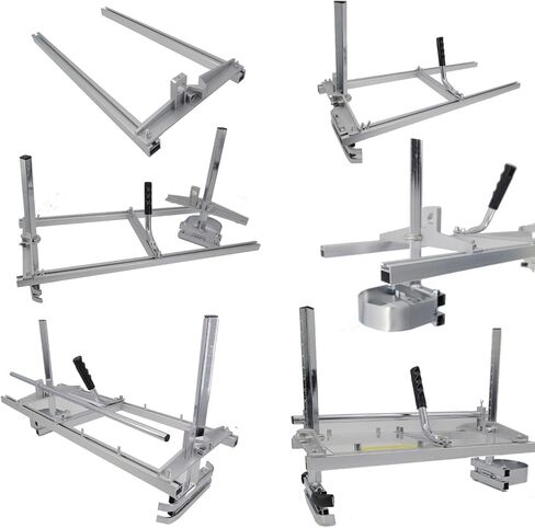 نظام دليل مطحنة السكك الحديدية بطول 9 أقدام، 3 مجموعات من العارضة تعمل مع مطحنة المنشار... in Kuwait