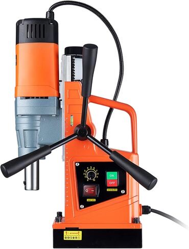 VEVOR Magnetic Drill, 1550W 2" Boring Diameter, 2922lbf/13000N 500 RPM Portable Electric Mag Drill Press with Variable Speed, Drilling Machine for any Surface Home Improvement Industry Railway in Kuwait