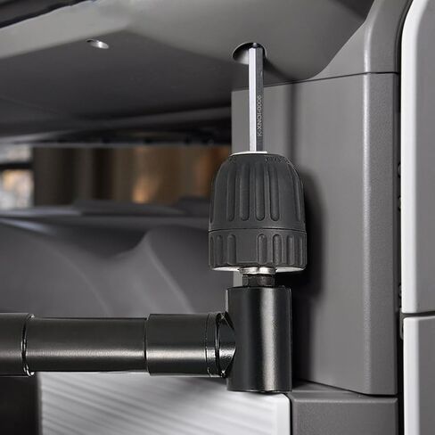 90 Degree Angle Drill With 4 Keys, 0.8-10mm Right Angle Bend Extension, Right Angle Drill Attachment, Cordless Right Angle Drill Attachment Adapter 90 Degree Handle Chuck in Kuwait