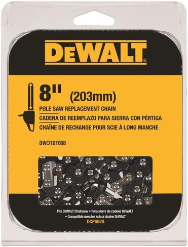Dewalt DWO1DT608 8 in. Pole Saw Replacement Chain in Saudi Arabia
