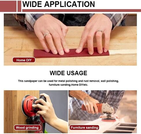 5 Inch 8 Holes Hook and Loop Sanding Discs, Assorted Round Sandpaper with Adhesive Backing for Random Orbital Sander, Woodworking, Automotive, Sand Paper (60 80 100 120 150 180 240 320 400 600 Girts) in Saudi Arabia