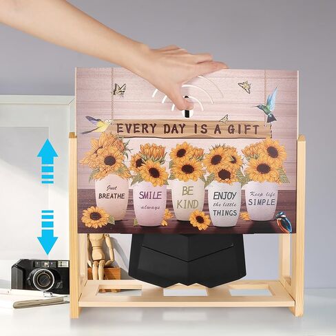 Router Shelf Wall Mount Router Storage Box, Wooden WiFi Cable Box Shelf Cord Cover Organizer, Decorative Wall Rack for WiFi Internet Wireless Device Power Wire Holder Hide, Hanging/Floor in Kuwait