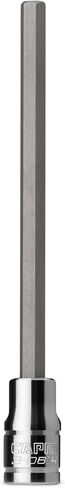 Capri Tools Long 3/8-Inch Hex Bit Socket, 3/8-Inch Drive, SAE in Saudi Arabia