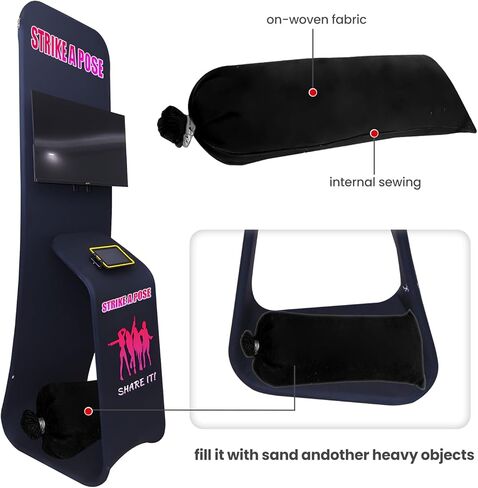 حامل أرضي لتلفزيون Kiosk مع Ipad، ورفوف عرض المعارض التجارية المصنوعة من الألومنيوم تضيف شاشات عرض تفاعلية لخلق جو راقي لأحداثك/عروض المنتجات الترويجية/أكشاك المؤتمرات/المعارض التجارية! in Kuwait