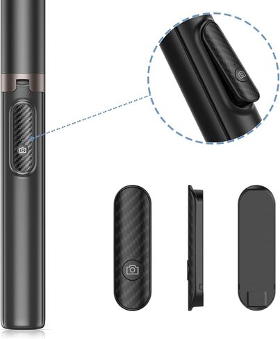 جهاز تحكم عن بعد TONEOF لحامل ثلاثي القوائم LJ-8858، جهاز تحكم لاسلكي قابل للشحن متوافق مع هواتف iOS 5.0+ وAndroid 7.0+ in Kuwait