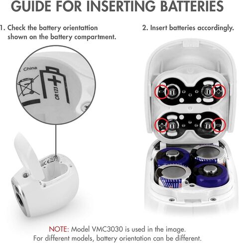 بطارية ليثيوم Tenergy 3V CR123A، بطاريات خلوية CR123A عالية الأداء محمية بتقنية PTC لأجهزة الاستشعار الذكية، 4 عبوات (غير قابلة لإعادة الشحن) in Kuwait