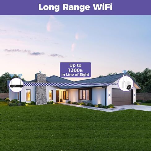 xmartO 10X Zoom Security Camera, 2K HD 24/7 Recording Security Camera System with Auto Tracking, Wireless PTZ Home Security System for Indoor Outdoor Surveillance, Motion Detection, 2-Way Audio in Kuwait